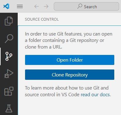 clone repo from VS Code